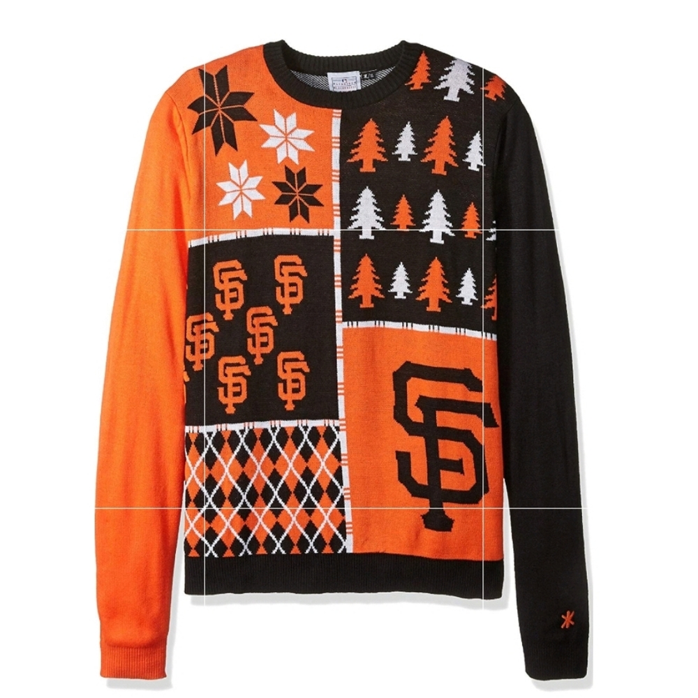 NWT SF Giants Christmas Ugly Sweater Size M